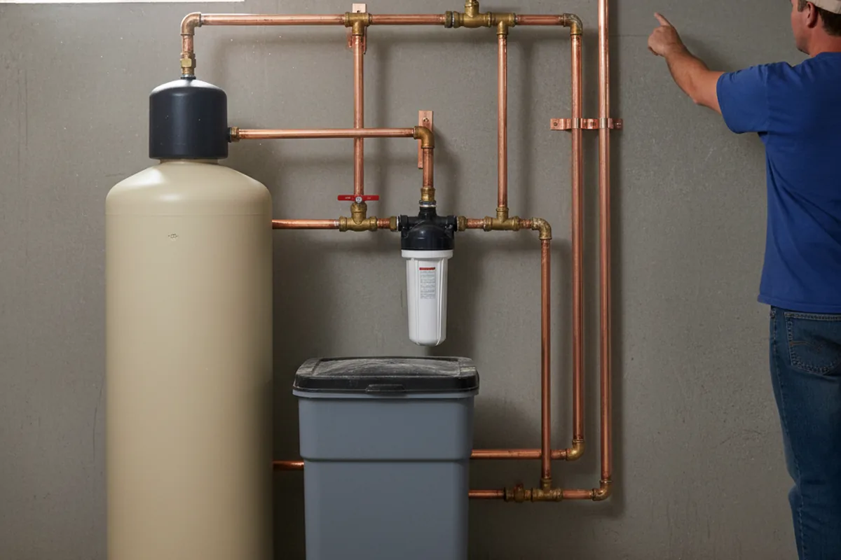 Whole-house water treatment system installed in Elkins Park